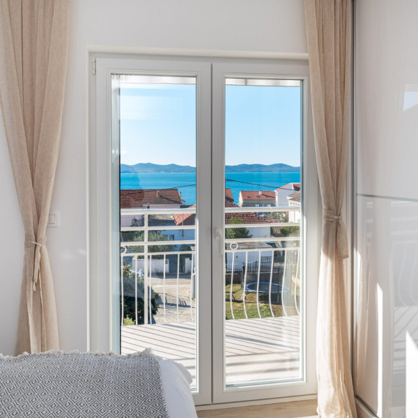 spálne, Apartman Sunset, Obiteljski apartmani Zadar - Rodinné apartmány s výhľadom na more, Chorvátsko Zadar